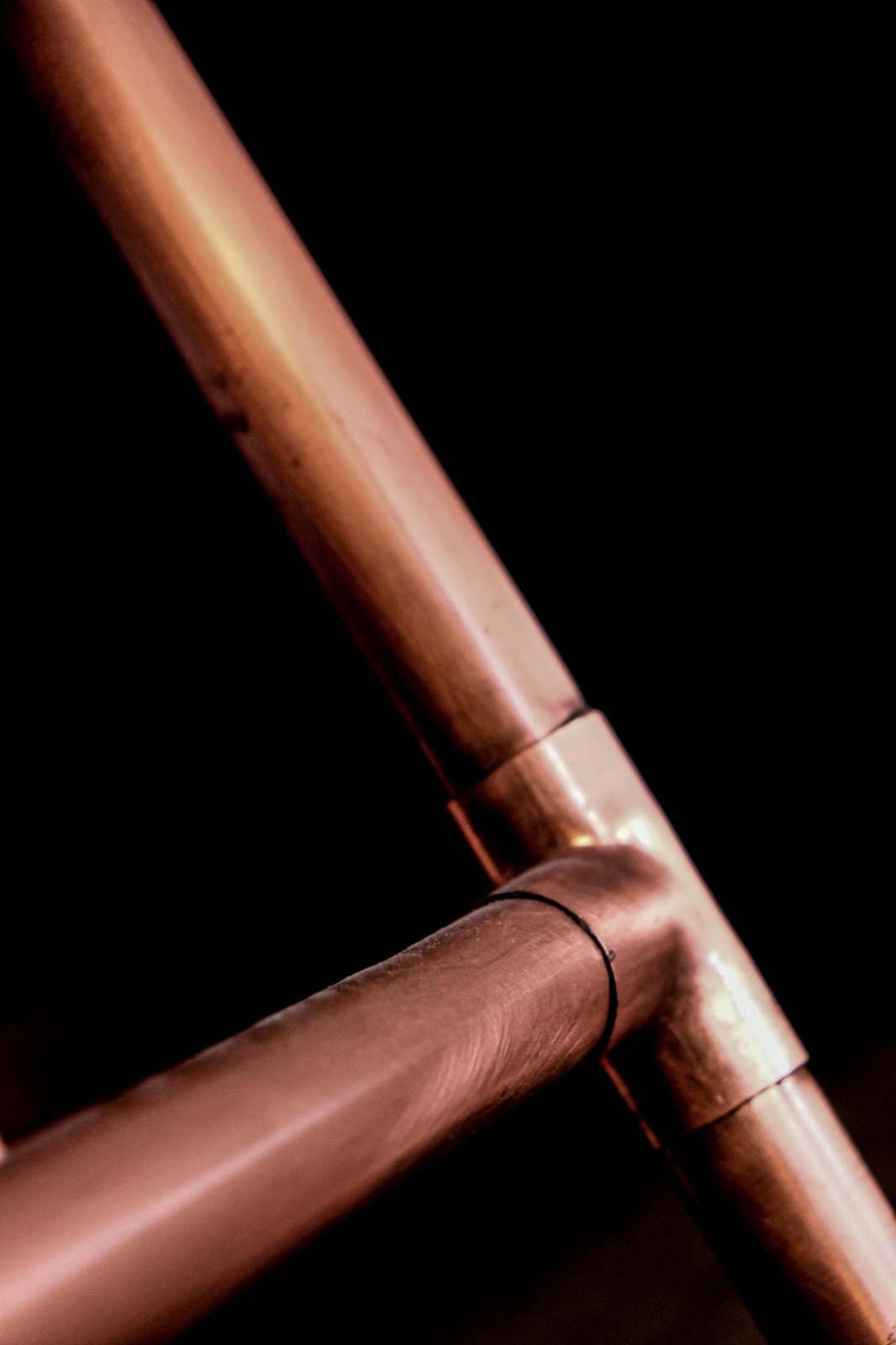 Real copper pipework